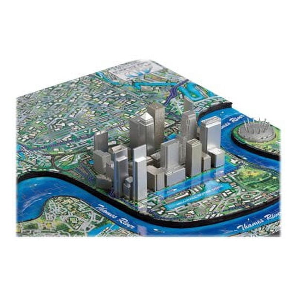 4D Cityscape London Puzzle for Child Spatial Skill Development