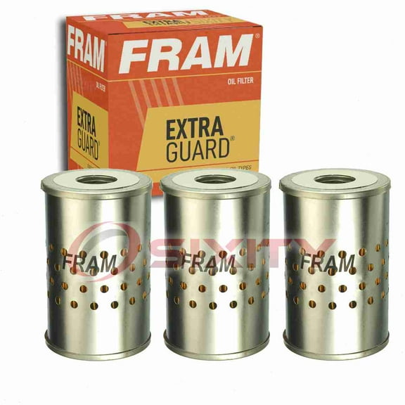 3 pc FRAM CH200PL Extra Guard Engine Oil Filters for 100033 AZL011 CO118 FF4 LF183 OX355 PM-337 Oil Change Lubricant Filters