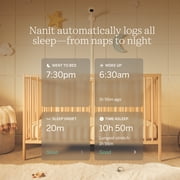 Nanit Pro Smart Baby Monitor – HD Wall-Mount Camera, Real-Time Sleep & Breathing Tracking