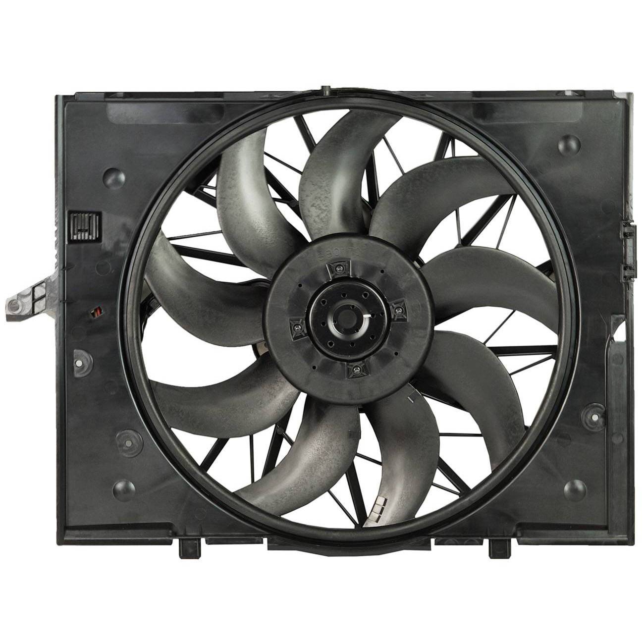 TOPAZ 17427543282 Radiator Brushless Motor Cooling Fan for BMW E60 E61