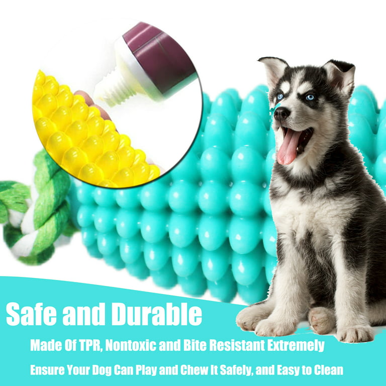 Dog Chew Toys for Aggressive Chewers, Puppy Dog Training Treats Teething  Rope Toys for Boredom, Dog Puzzle Treat Ball Toys for Small Large Dogs Kill  Boring Time, Blue 