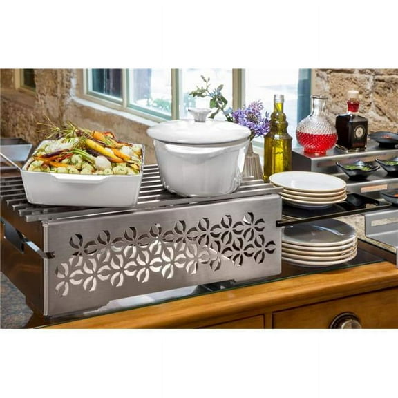 Rosseto SK043 Iris Multi Chef Frame Burner Fuel Holder & Grill - 6 Piece