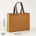 thumbnail image 4 of 48 reusable party gift tote bags, non-woven eco-friendly shopping bags, supermarket shopping bags, food bags, clothing bags (12 color mixes, 4 each color) catering tote bags,women's DIY tote bags, 4 of 5