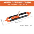 thumbnail image 2 of Contour Gauge With Lock, Profile Tool Woodworking Measuring Ruler Irregular Contour Duplicator Gauge Tools, Carpenter Gift, 2 of 5