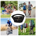thumbnail image 6 of Unique Bargains 1 Pc Fanny Pack Solid Waist Bag Black, 6 of 6