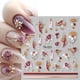 thumbnail image 4 of Pegatinas para decoración de uñas BSBTBZ con flor grabada en 5D para mujer, 4 of 8