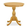 thumbnail image 2 of East West Furniture Eden 3-piece Traditional Wood Dining Set in Oak, 2 of 5