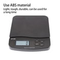 thumbnail image 4 of Guardoinrt 25kg/1g Electronic Compact Scale LED Display Kitchen ABS Portable Food Weight Balance Accurate Fruit Weighing Measuring Tool Black, 4 of 7