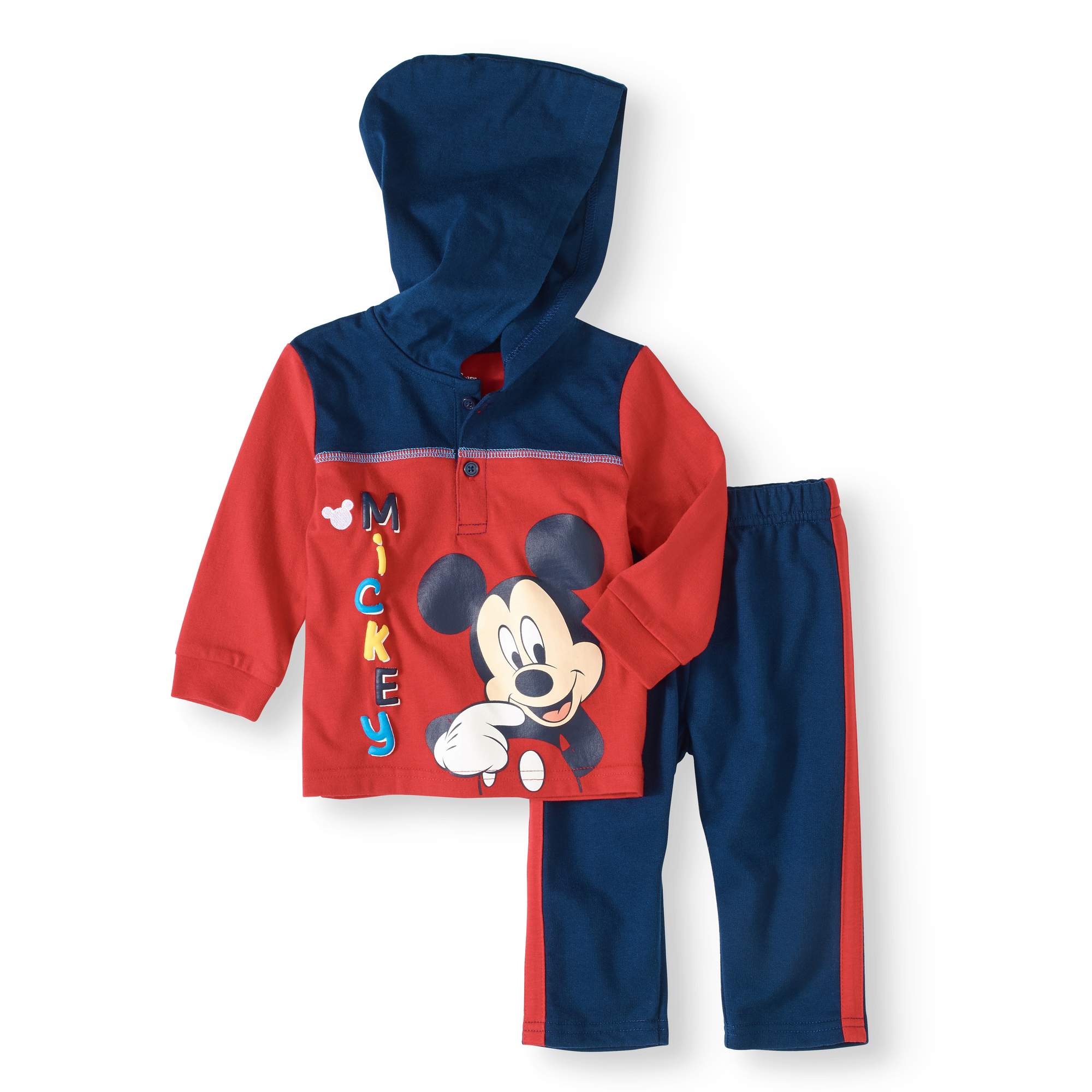 Newborn Baby Boy Hoodie and Pants 2Piece Outfit Set
