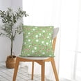thumbnail image 7 of Wukai Cute Frog2 Premium Polyester Fleece Pillow Covers with Hidden Zipper Closure,Luxuriously Soft and Durable-24"x24", 7 of 7