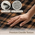 thumbnail image 6 of ODIKA 3'x5' Washable Accent Rug Pet Friendly, Non-Shedding Mat Plaid Foyer Gingham Intersecting Lines Geometric Traditional for Bedside, Nursery Room, 6 of 7