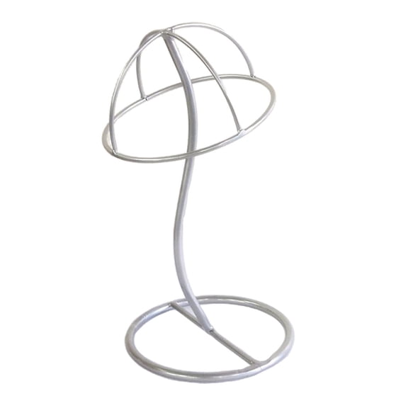 12'' Metal Freestanding s Toupee Hats Hairpiece Display Holder Stand Hanger -