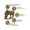thumbnail image 3 of Durable Pet Dog Harness 1000D Nylon Breathable Mesh Nylon Handle Adjustable Training Vest Apparel Outdoor Pet Accessory, 3 of 8