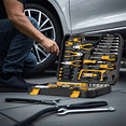 thumbnail image 5 of KRKZ Portable Steel Repair Tool Set Multipurpose Hand Tool Household Kit, 78Pcs, 5 of 10