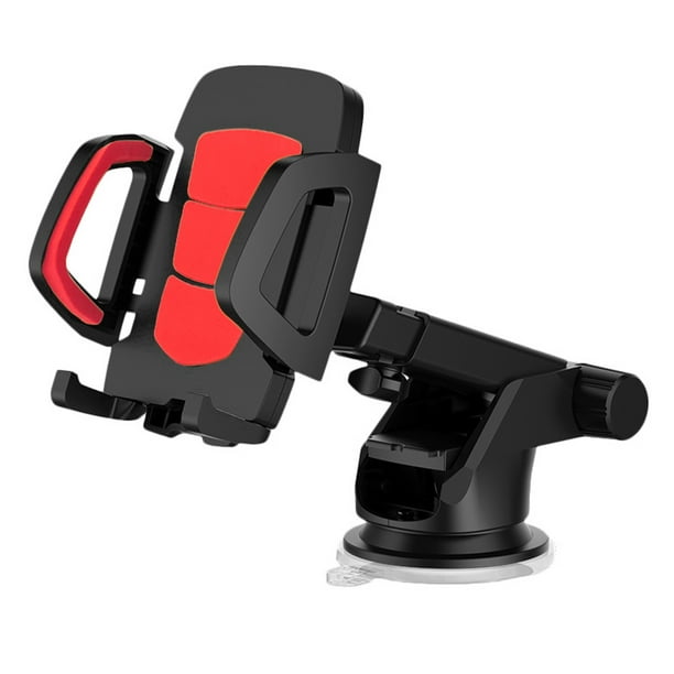 Dashboard Car Phone Holder Durable Mount With Suction Cup Telescopic