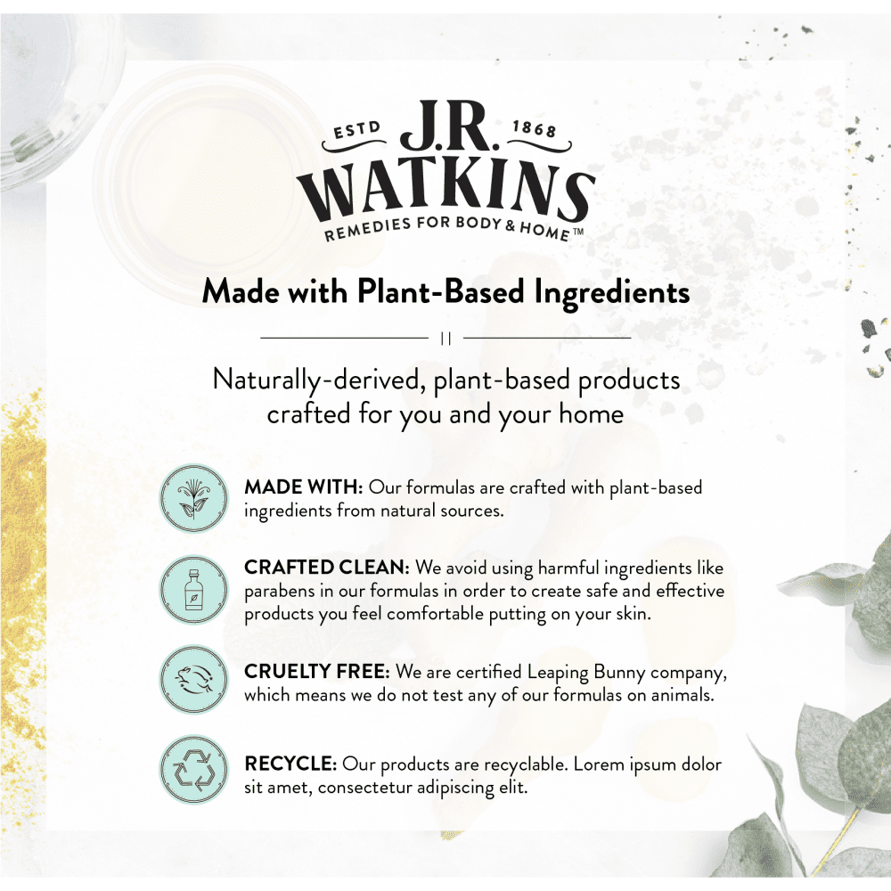 J.R. Watkins Liquid Dish Soap, Lavender, 24 Oz