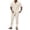 Khaki, variant on Glisme Mens 2 Piece Sets Summer Outfits Casual Fashion Button Short Sleeve Pocket Shirt Pants Suit Trend Matching Set