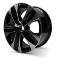 thumbnail image 2 of New OEM Replacement Wheel 18x8 in for 2020-2024 Toyota Highlander Gray Machined Face with Painted Inlay 18 inch Aluminum Rim, 2 of 5