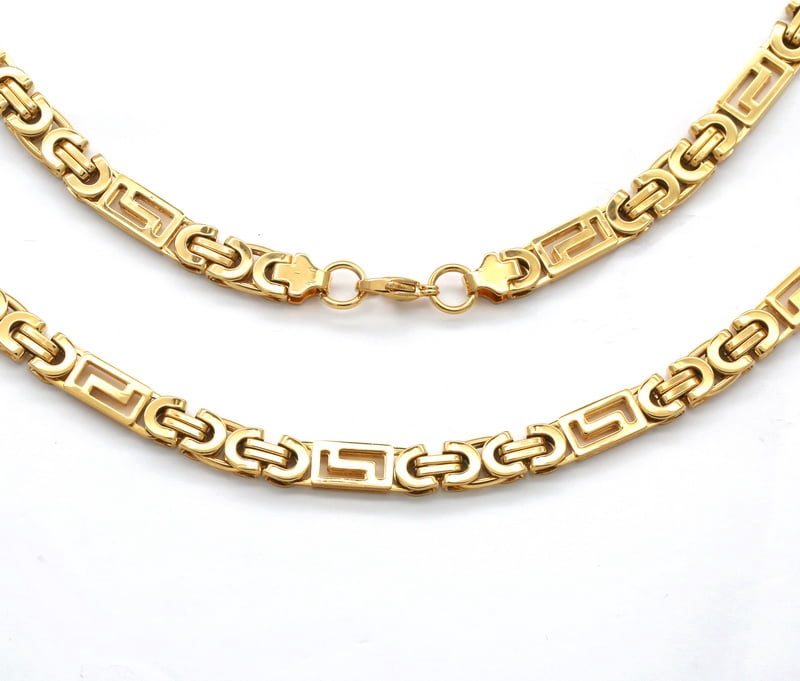 Hmy Jewerly 18k Gold Pl Flt Byzantine 
