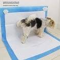 thumbnail image 4 of Soporte para almohadillas para orinar para perros, soporte para almohadillas para cachorros montado en la pared con adhesivo fuerte e imanes, mantiene los pisos limpios y, 4 of 7