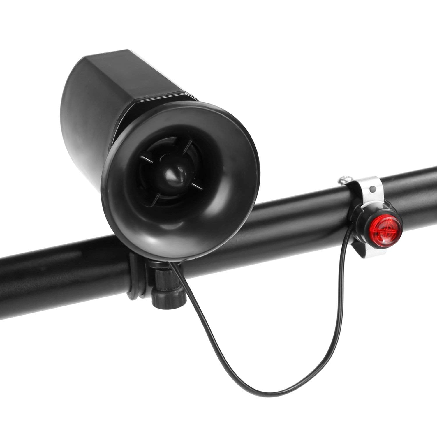 6 Sounds Super Loud Electronic Bicycle Bell Bike Horn Siren Ring Alarm Speaker