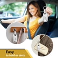 thumbnail image 4 of for Audi Key Fob Cover with Luxury Metal Leather Keychain, Upgraded Soft Key Case for A3-A8 Q5 Q8 R8 RS4-RS7 S4-S8 SQ5 Key Fob Shel, 4 of 7