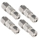 thumbnail image 4 of Accesorio de compresión de virola de 4 piezas Conector de mamparo recto de 2 toques Acero inoxidable 304Ф8x6 VoborMX herramienta, 4 of 8