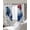 RoyalBlue, variant on Blue Vintage Rooster Blackout Curtains for Bedroom/Living Room, Thermal Insulated Kitchen Curtains, Spring Floral Elegant Animals Grommet Darkening Window Treatment Drapes 42"x84"x2