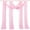 Pink, variant on EDHITNR Transparent Voile Curtain, Decorative Sheer Wedding Arch Drapes, Photography Background Decorations for Ceremonies Parties Stage Photo Booth
