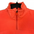 thumbnail image 3 of Tek Gear Petite Womens Micro Fleece Pullover Size M Coral Quarter Zip MockNeck, 3 of 3