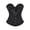 107#Black, variant on Women's Bustier Corset Tops Lace Up Boned Overbust Shapewear Lingerie Top Halloween Cosplay