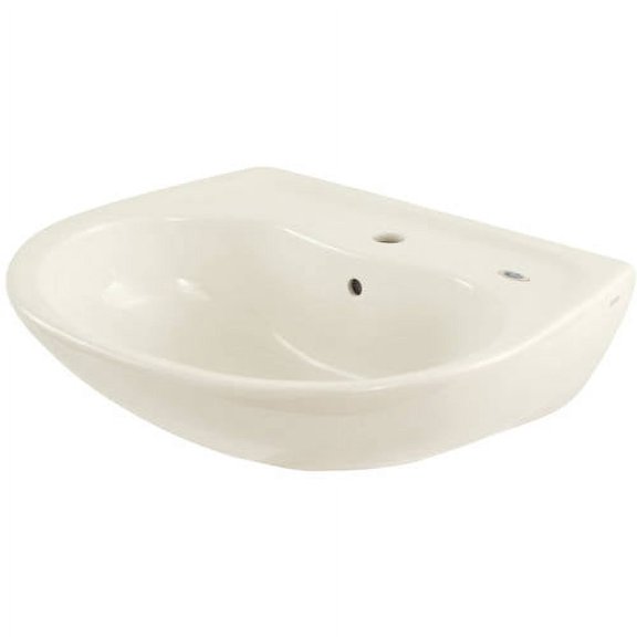 SUPREME 1-HOLE CT LAVATORY COLONIAL WHITE