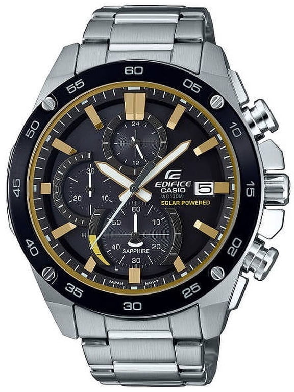 Men's Edifice Solar Power Chronograph Watch EFSS500DB-1BV