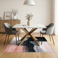 thumbnail image 3 of ODIKA 5'x7' Ultra-Soft Area Rug, Abstract Modern Watercolor Wash With Boho Distressed Accents None Washable, Bare feet friendly, Silk-Touch for Bedroom Home office, 3 of 7