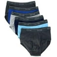 thumbnail image 3 of Fruit of the Loom Men's Fashion Brief Pack of 6 6-Pack Assorted Fashion Briefs, Small, 3 of 6