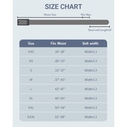 Fairwin Casual Nylon Ratchet Belts for Men, Waist 28-34