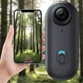 thumbnail image 2 of Cámara de Acción 4K para Pulgar,Minicámara Corporal con WIFI,1080P, Manos , Grabación POV, Ideal para Trabajo, Viajes, Paseos con Mascotas, Natación, Ciclismo, Color Negro., 2 of 8