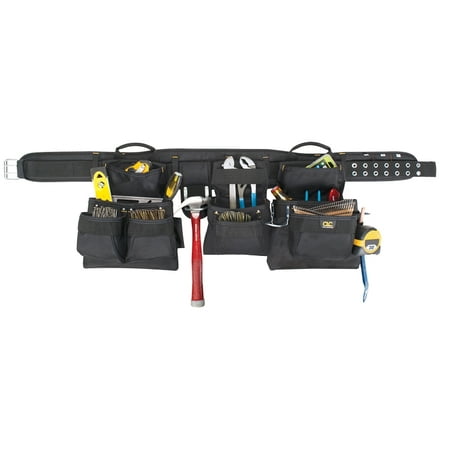CLC 5605 18-Pocket 5-Piece Pro Carpenter's Combo Tool Belt