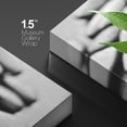 thumbnail image 4 of IDEA4WALL Canvas Print Wall Art - Zen Meditation Black Beach Pebble with Sprouting - Plant Floral Nature Photography Realism Scenic Cool for Living Room, Bedroom, Office - 12"x18", 4 of 5