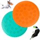 thumbnail image 1 of Juguete para perros Frisbee brillar 2 discos naranja + verde 18 cm, 1 of 5