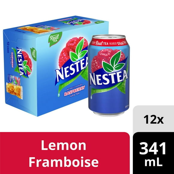 Nestea Framboise Cannettes, 341 mL, 12 Pack 12 x 341 mL