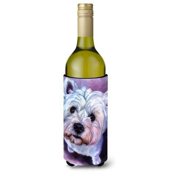 Whatsup Westie Wine Bottle Beverage Insulator Hugger
