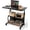 Black, variant on KLSMYHOKI Storage Portable Adjustable Height Desk, 32 Inch Black Rolling Computer Desk for Home Office Small Study Spaces