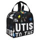 thumbnail image 2 of Disketp I Love With Autism To The Moon And Back Bolsa Térmica para Almuerzo para Hombre y Mujer, Ideal para Trabajo, Senderismo y Picnic, 2 of 8