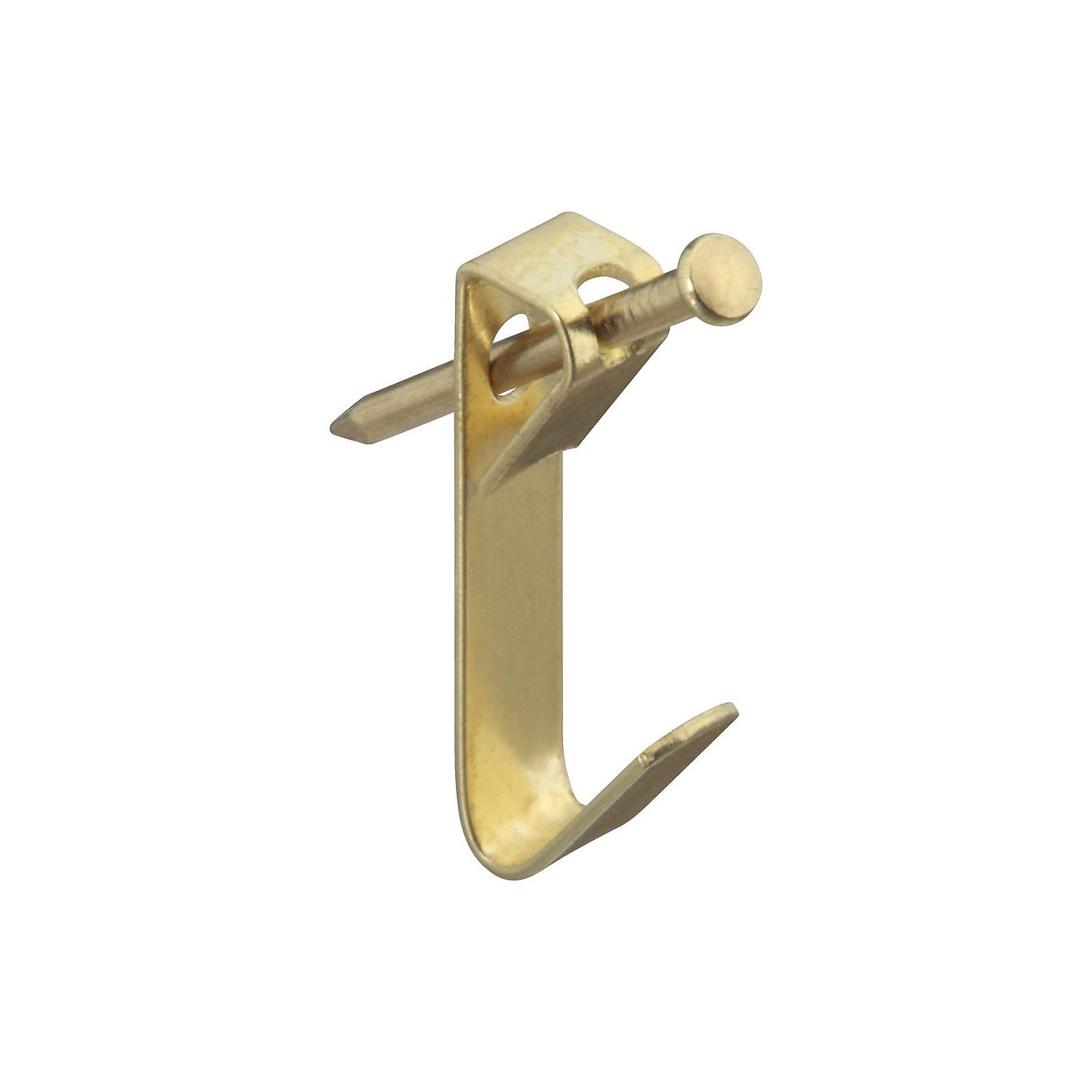 National Hardware 7165129 Plate Hangers N260018, Brass 10 lbs
