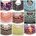 thumbnail image 6 of U8MO 1 Strand Round 4mm 6mm 8mm 10mm 12mm Natural Stone Rock Gemstone Beads Lot-Aqua Red Crystal-8mm (44~45pcs), 6 of 9