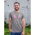 thumbnail image 4 of Tstars Mens Easter Holiday Shirts Easter Bunny Face Shirt Easter Rabbit Happy Easter Party Shirts Easter Gifts for Him Men T Shirt, 4 of 6
