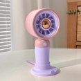 thumbnail image 4 of Handheld Mini Fan, Portable Pocket Fan,250mah Battery Operated Rechargeable Personal Fan, An Hour Working Time For Outdoor Activities, 4 of 5