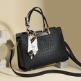 thumbnail image 5 of Bolso de mano de lujo con estampado de cocodrilo, bolso de mano de marca genuina, bolso de hombro de gran capacidad para mujer, bolso de diseño de alta calidad para mujer, 5 of 5