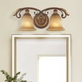 thumbnail image 2 of Livex Lighting Villa Verona Bath in Verona Bronze with Aged Gold Leaf Accents, 2 of 14